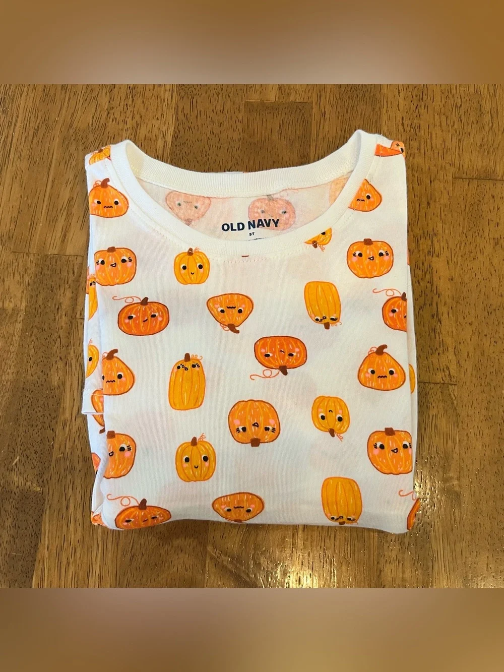 Pumpkin Halloween Dress Old Navy Girl's 5T Long Sleeves Pullover Fall Wear